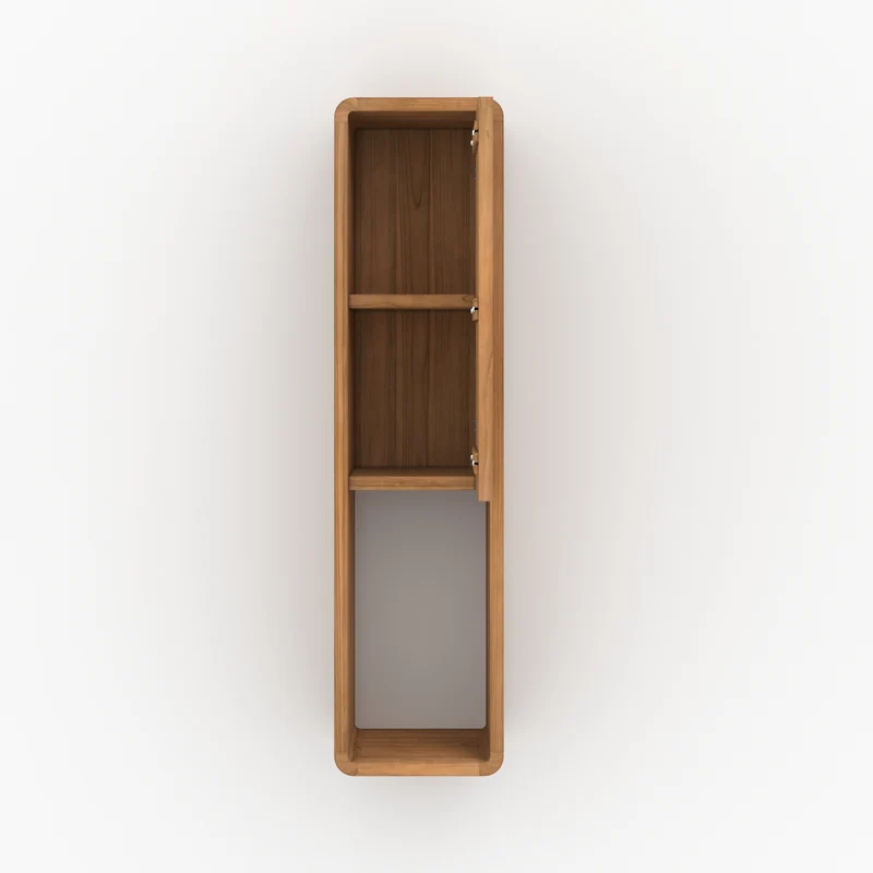 Colonne de salle de bain Kafa en bois de teck