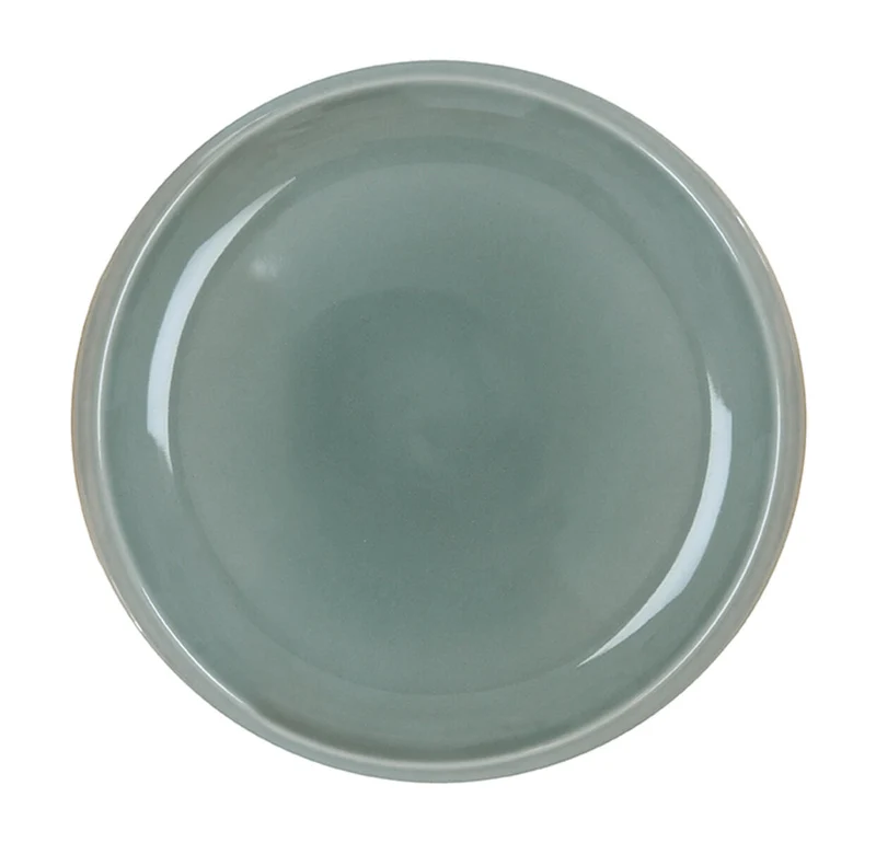 Assiette XL Cantine Gris Oxyde