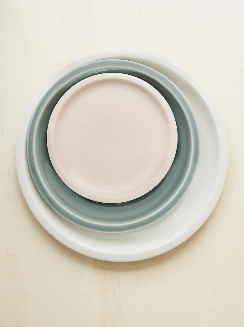 Assiette S Cantine Gris Oxyde