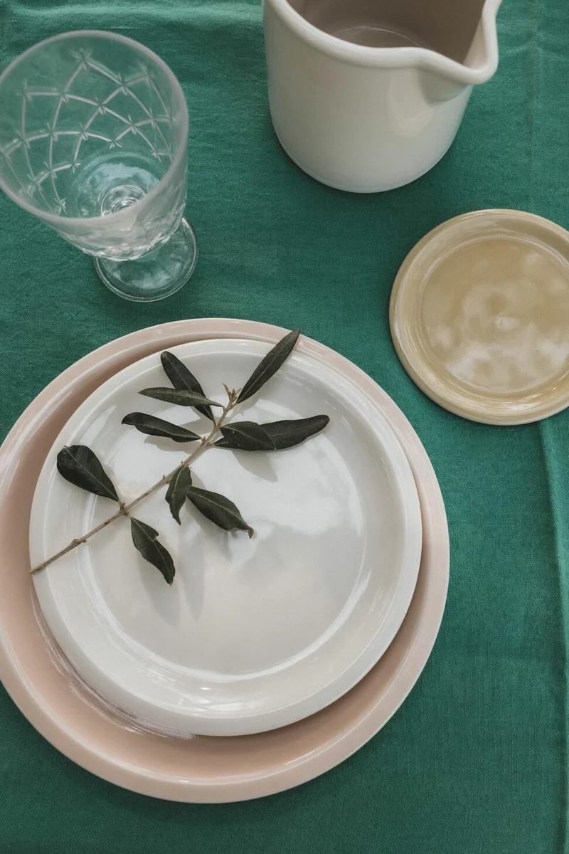 Assiette S Cantine Craie