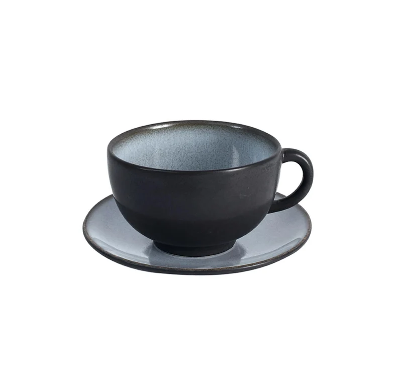 Tasse & sous-tasse L Tourron Ecorce