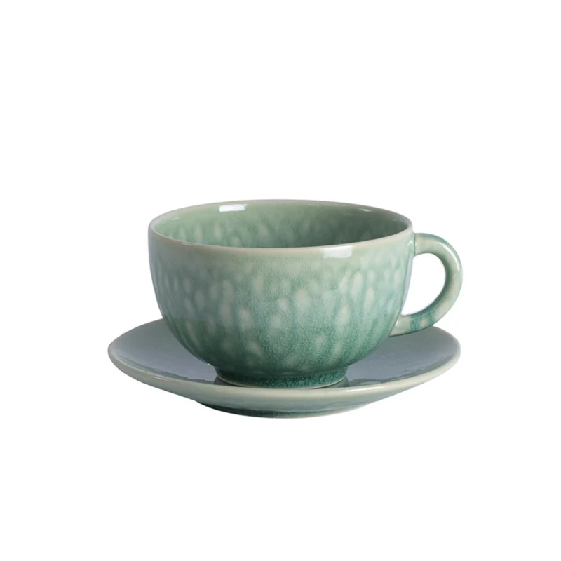 Tasse & sous-tasse L Tourron Jade