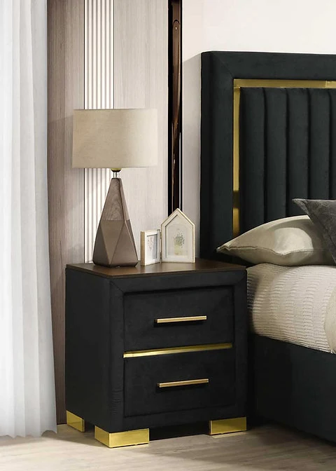 AURORA BLACK-GOLD™ – 6-PIECE BEDROOM SET