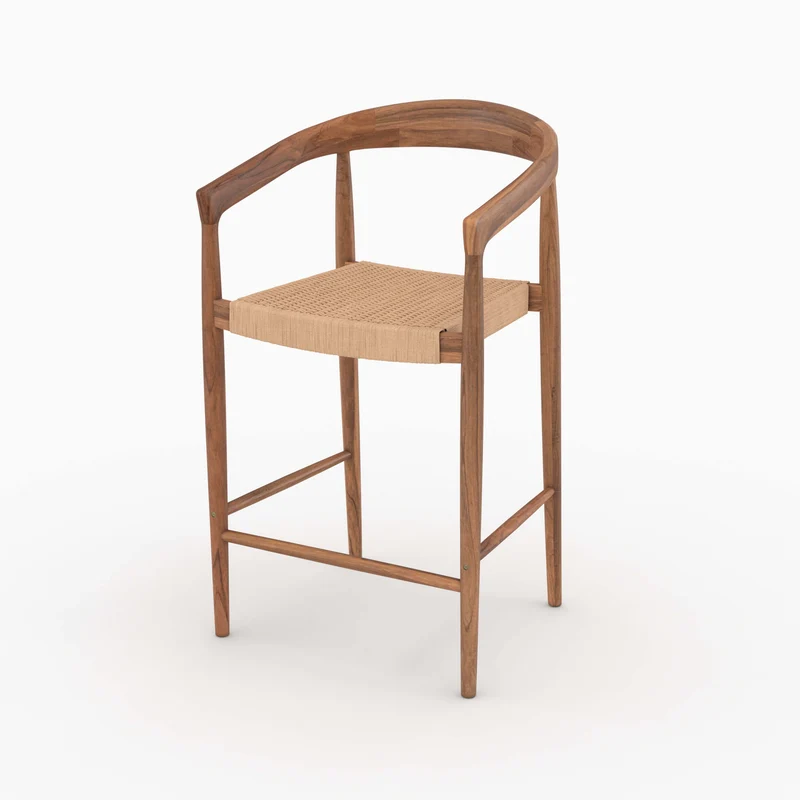 Chaise pour îlot central Bali 65 cm (lot de 2)