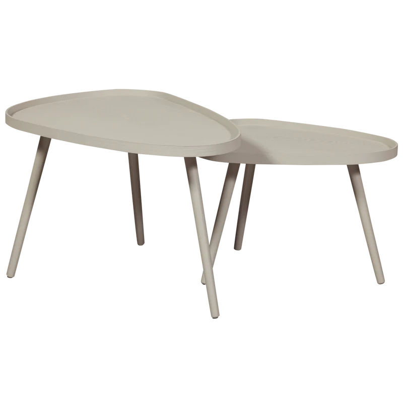 Set v 2 - Nissa bijzettafels zand