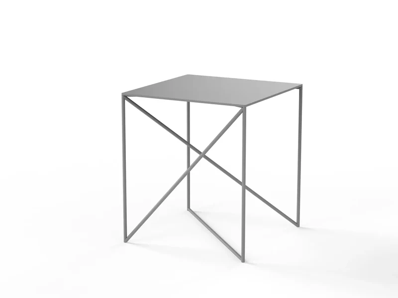 Table d'appoint Dot S gris