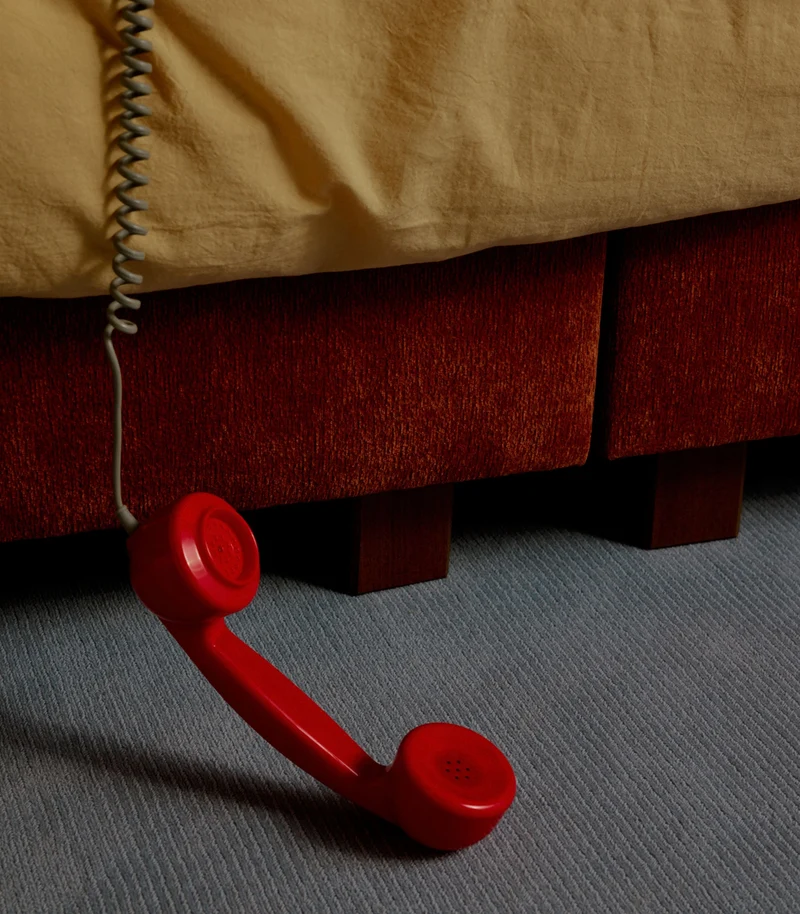 Sommier Boxspring - Acajou velouté