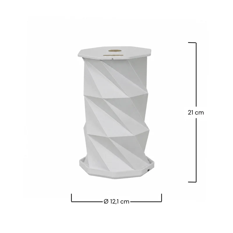 Lampe à poser Kami en papier blanc