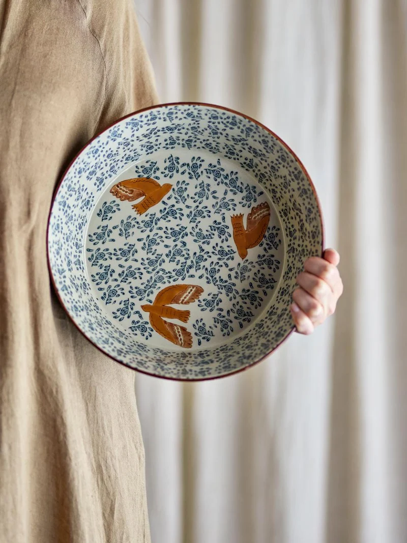 Saladier oiseaux