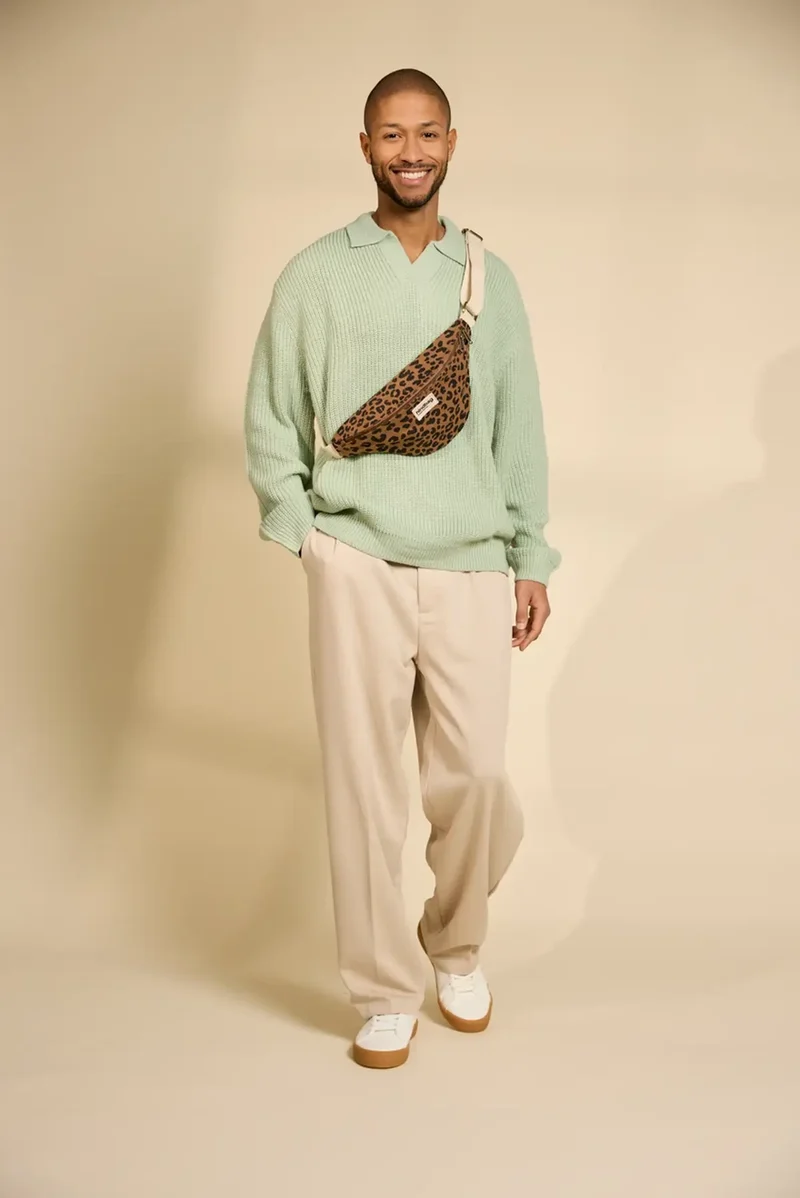 Sac banane leopard