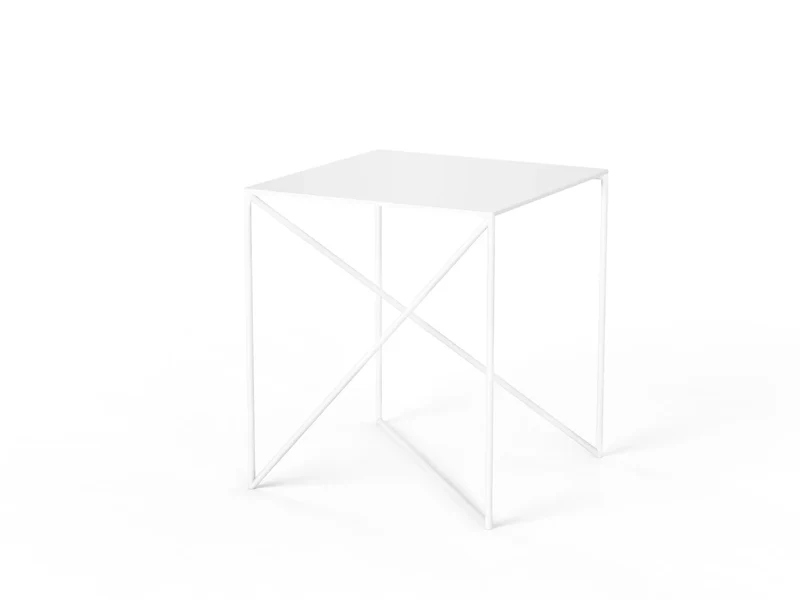 Table d'appoint Dot S blanc