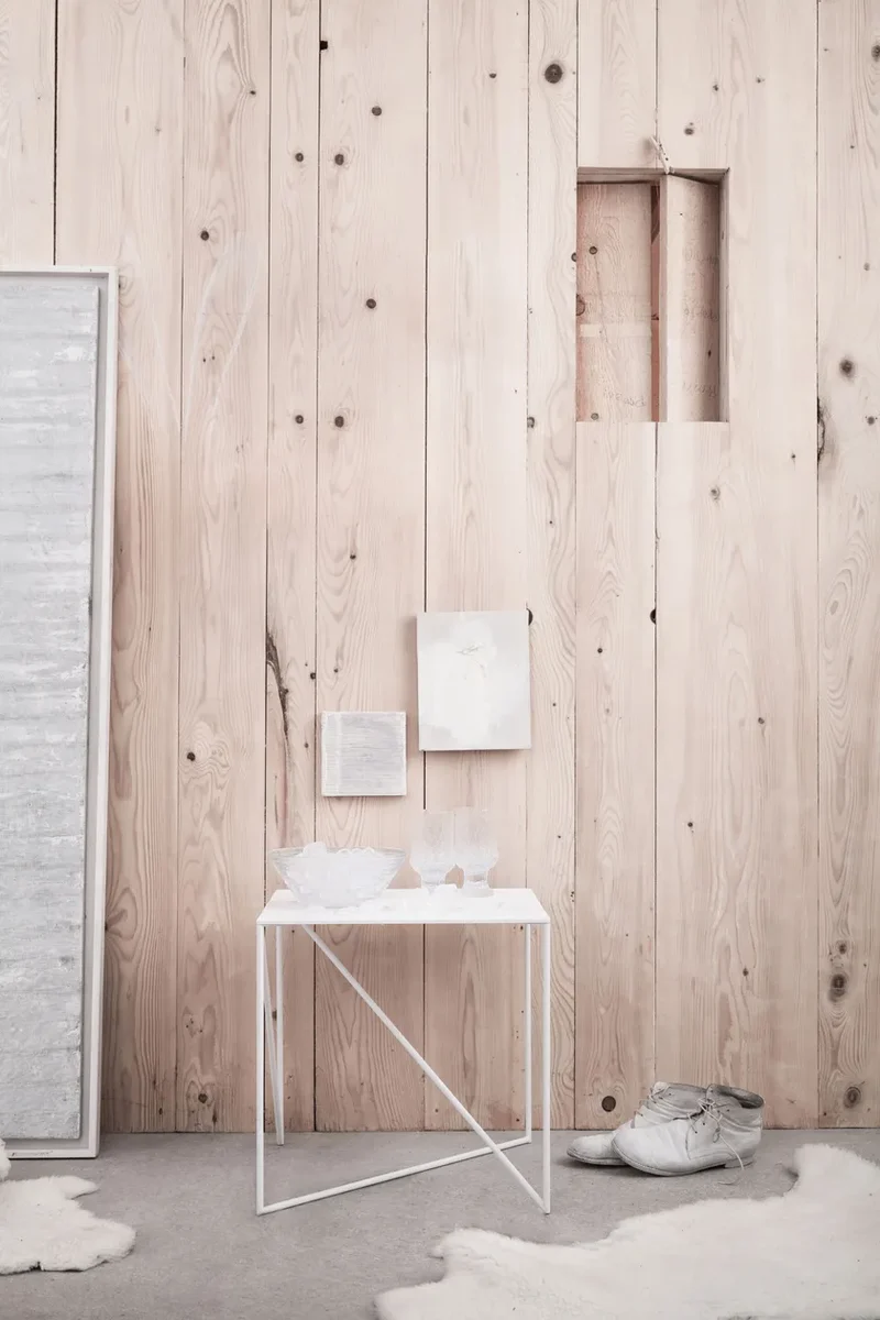Table d'appoint Dot S blanc