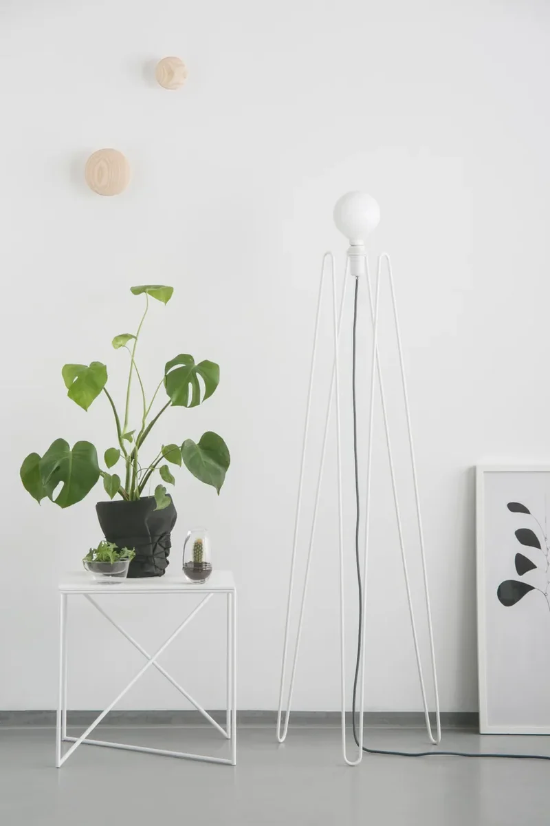 Table d'appoint Dot S blanc