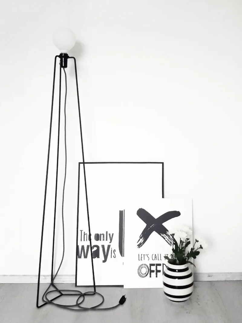 Lampadaires M3 noir