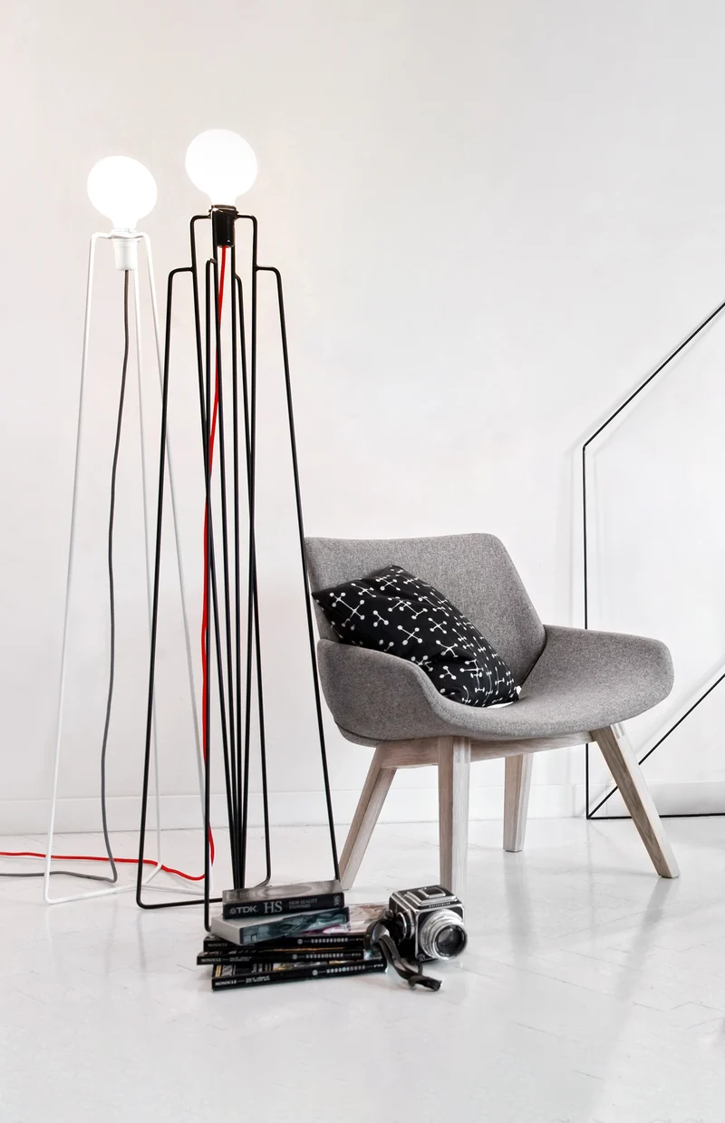 Lampadaires M3 noir