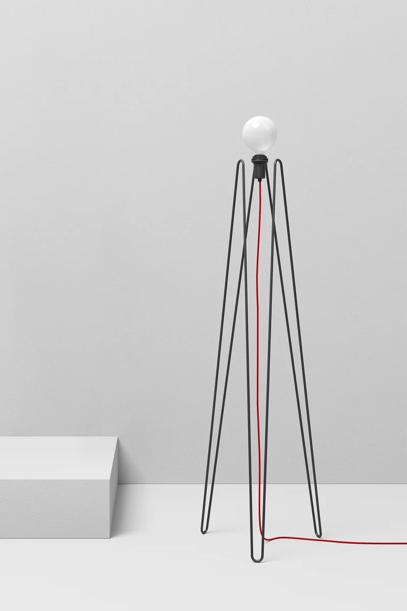 Lampadaires M2 noir