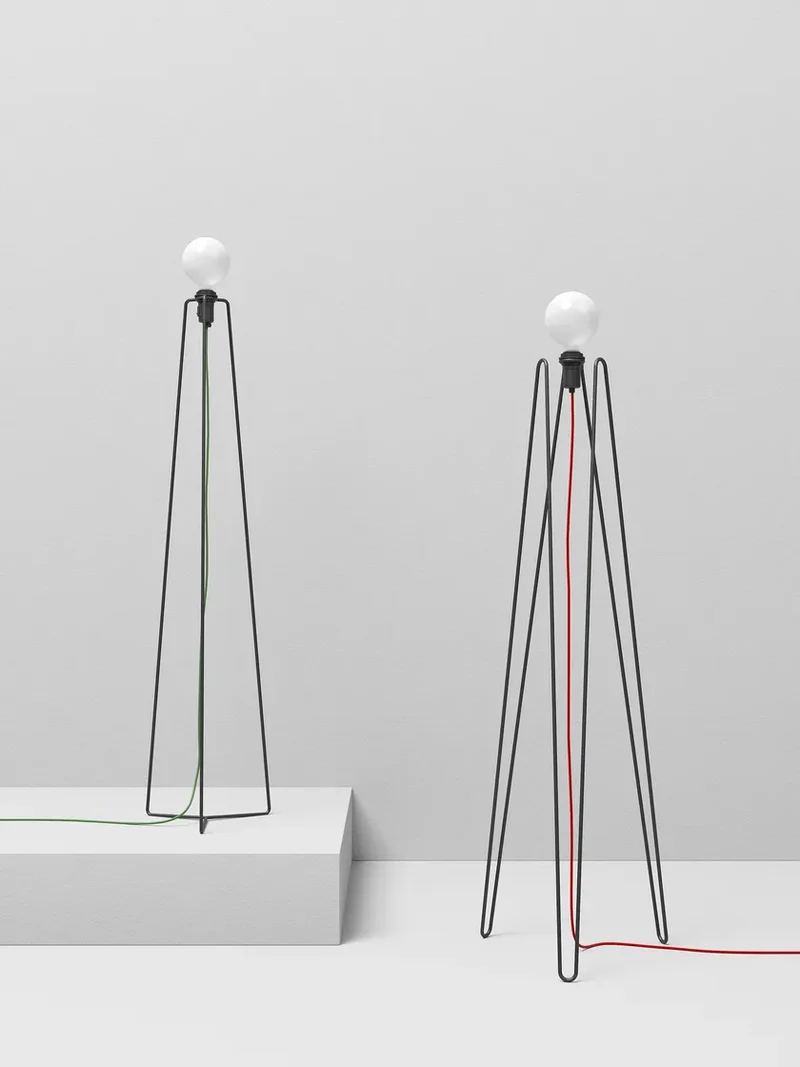 Lampadaires M2 noir