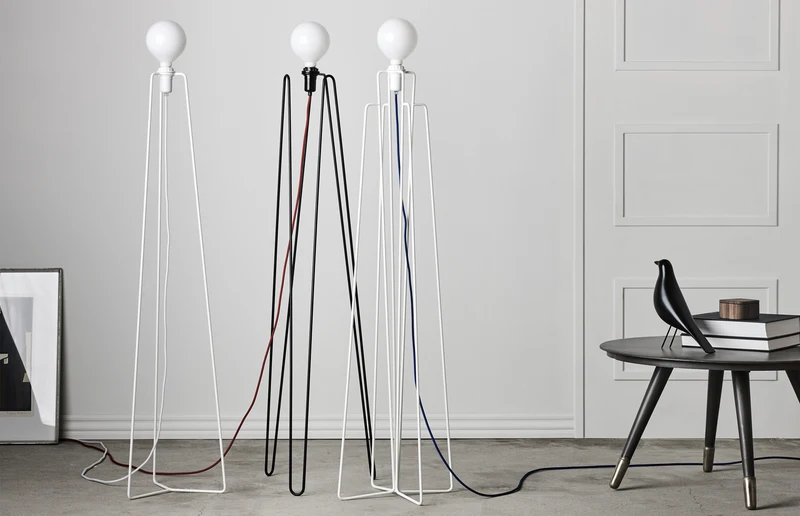 Lampadaires M1 blanc