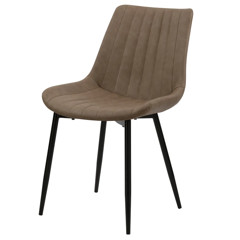 Chaise Killi taupe (lot de 2)