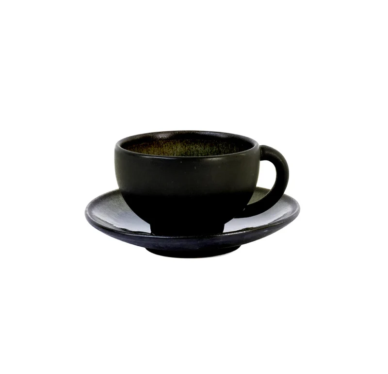 Tasse & sous-tasse M Tourron Samoa