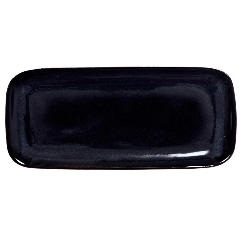 Plat à cake Tourron Indigo