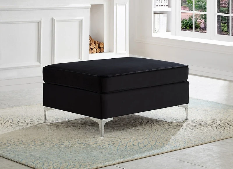 LUXOR VELVET™ – REVERSIBLE SECTIONAL + OTTOMAN – IF-9282
