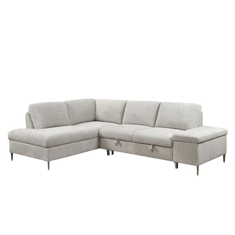 AVALON™ – SOFA BED SECTIONAL IN BOUCLÉ FABRIC – IF-9023