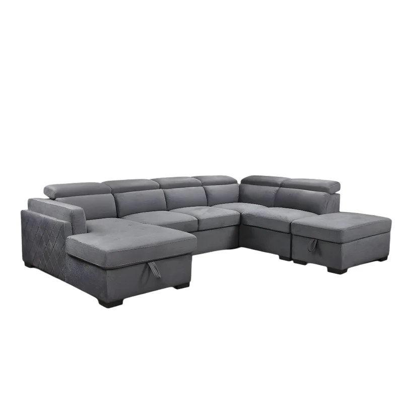LUXORA™ – SOFA BED SECTIONAL WITH ADJUSTABLE HEADRESTS – IF-9090