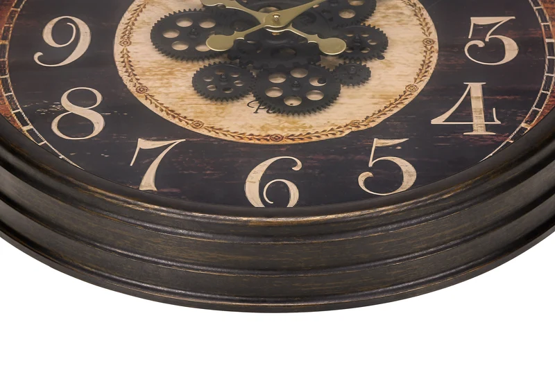 HERITAGE GEAR™ WALL CLOCK – I 9074