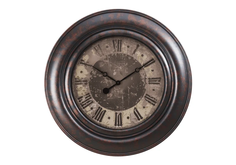 RUSTIQUE NOIR™ WALL CLOCK – I 9027