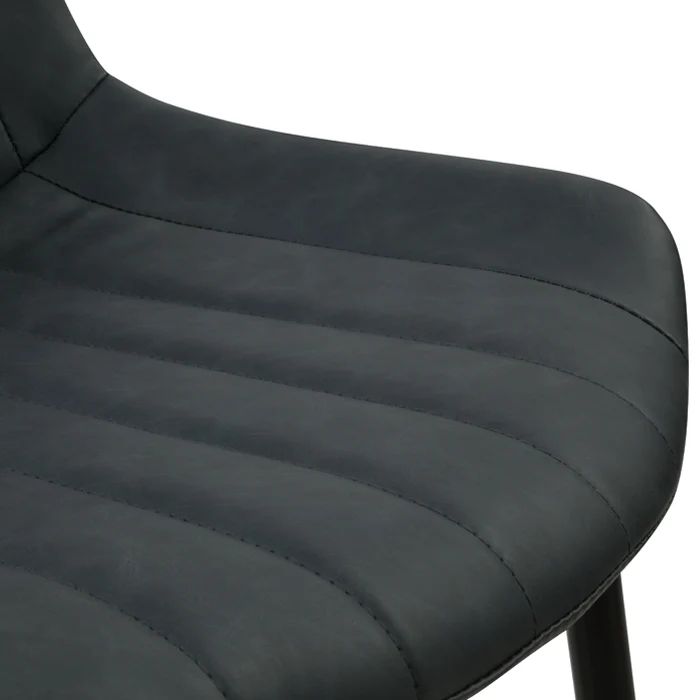 Chaise Killi gris foncé (lot de 2)