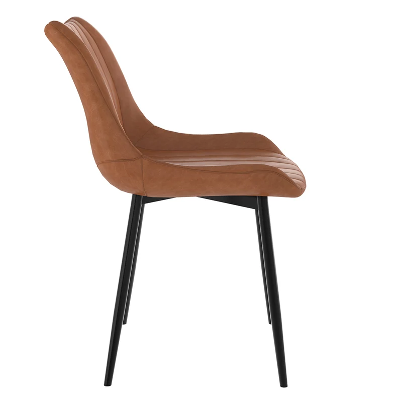 Chaise Killi camel (lot de 2)