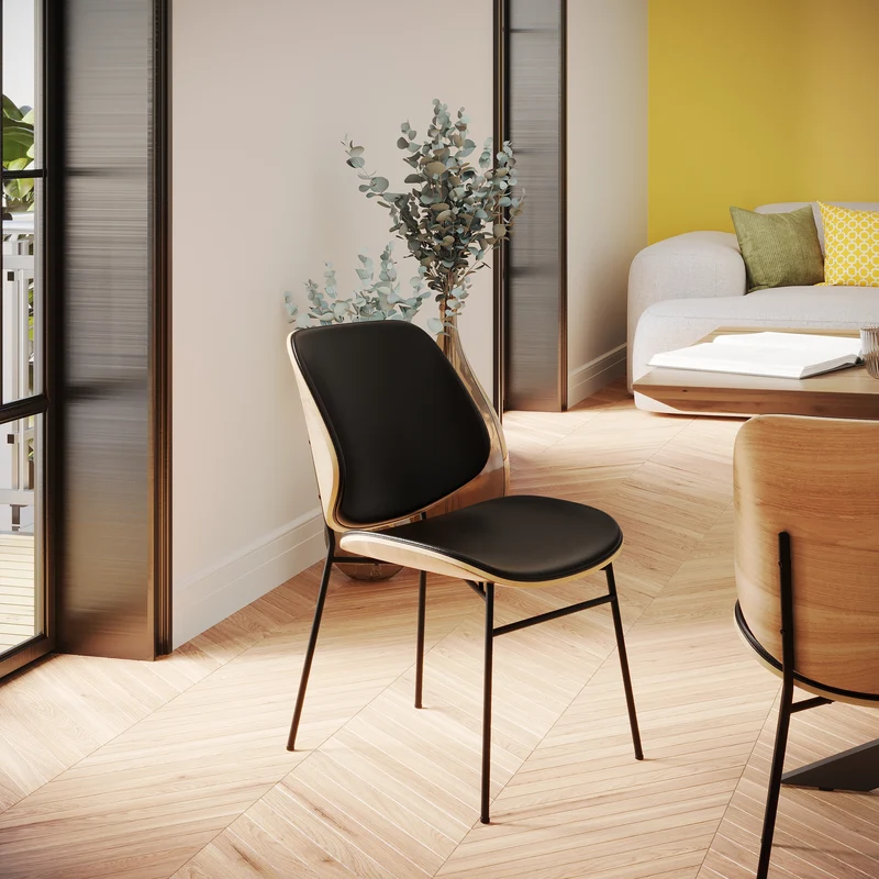 Chaise Hector en bois clair