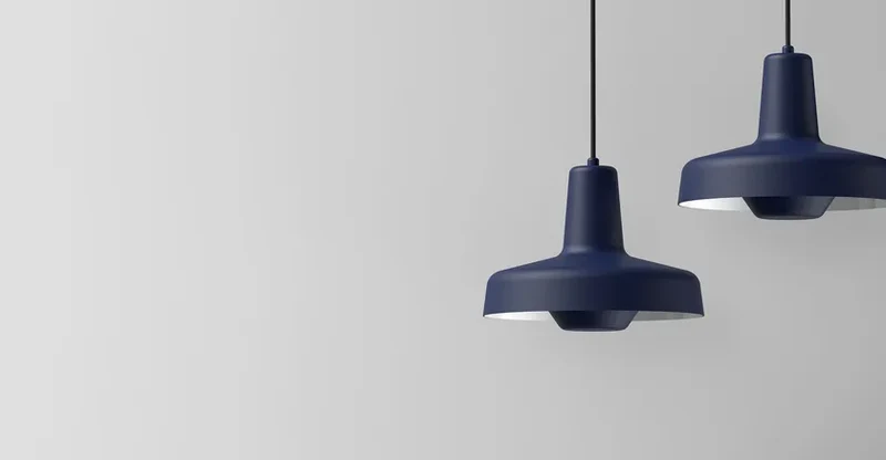 Suspension Arigato bleu