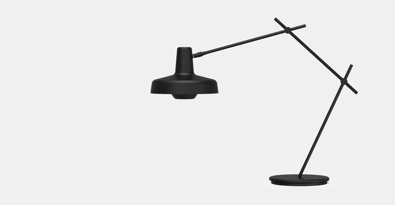 Lampe de table Arigato noir