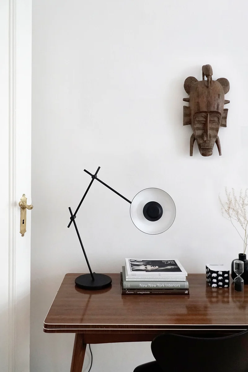 Lampe de table Arigato noir