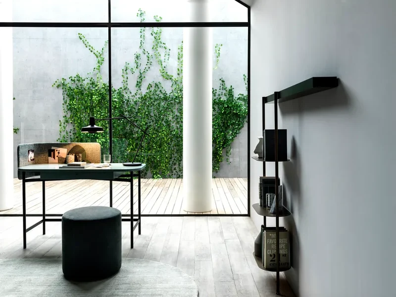 Lampe de table Arigato noir