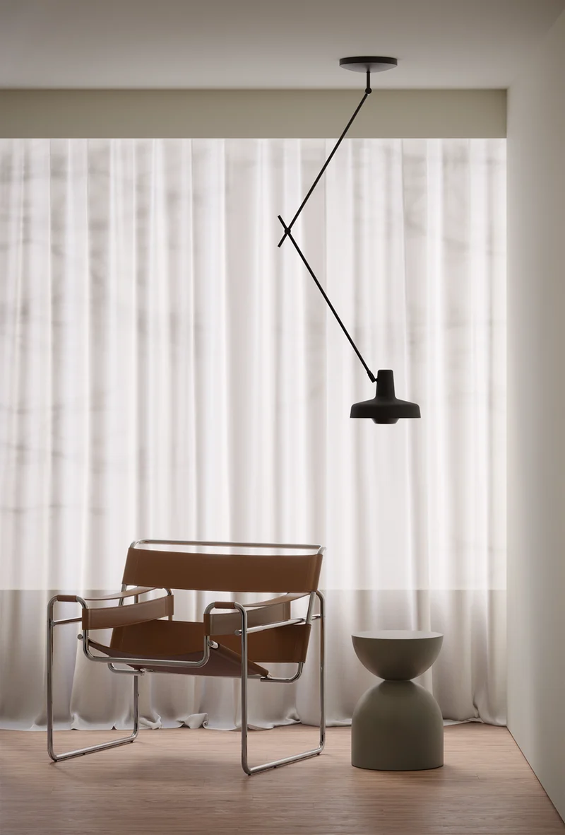 Plafond Arigato Long noir