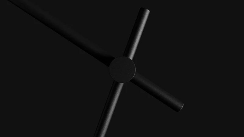 Plafond Arigato Long noir