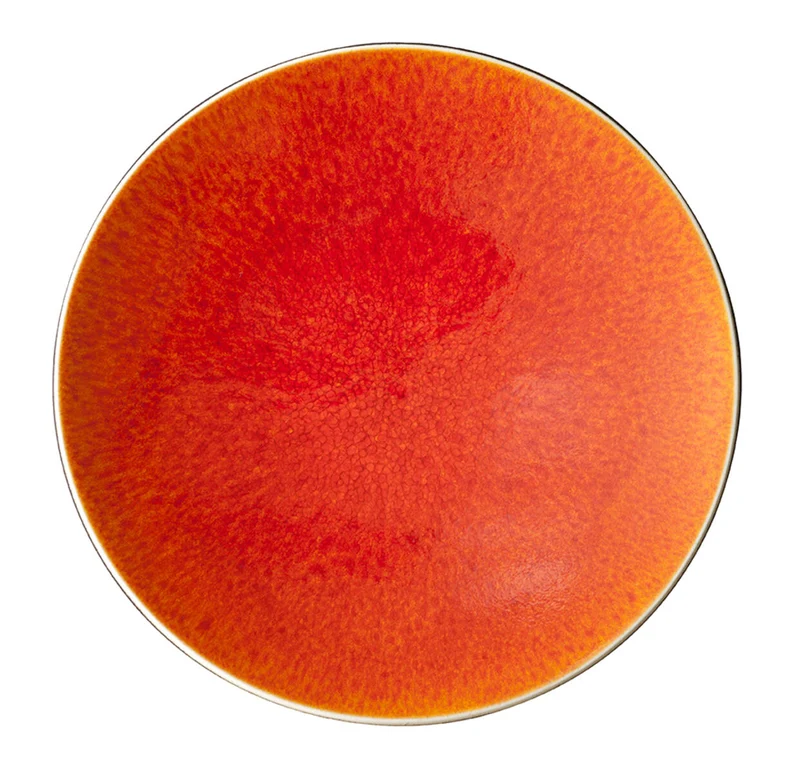 Assiette XL Tourron Orange