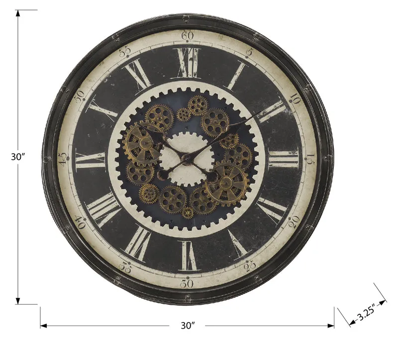 HUDSON™ WALL CLOCK – I 9031