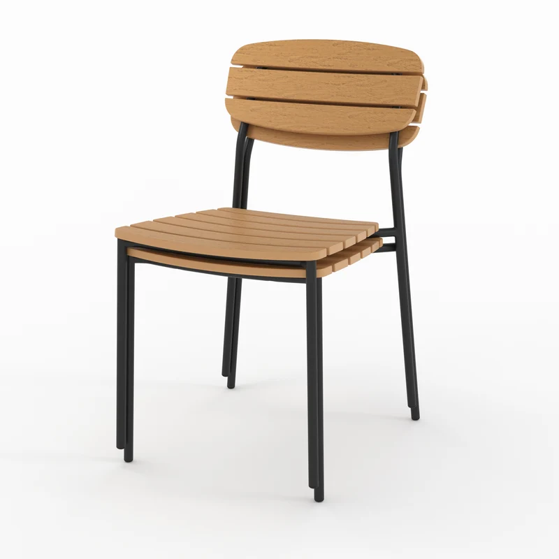 Chaise de jardin Taya en résine synthétique (lot de 2)