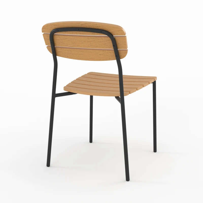 Chaise de jardin Taya en résine synthétique (lot de 2)