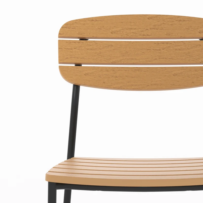 Chaise de jardin Taya en résine synthétique (lot de 2)