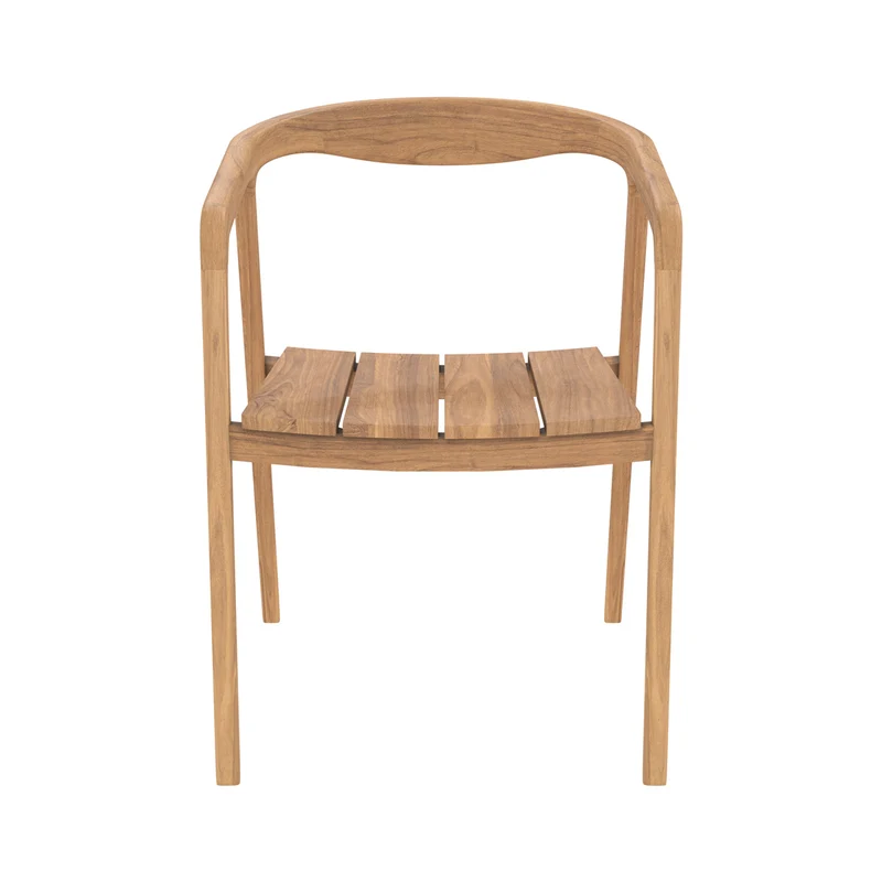 Chaise de jardin Kora en bois de teck massif