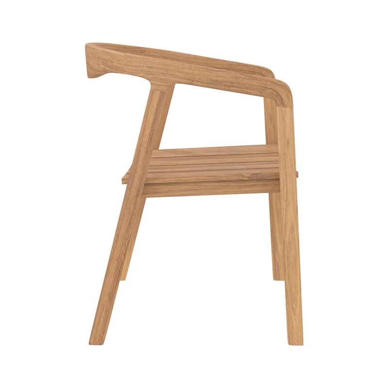 Chaise de jardin Kora en bois de teck massif