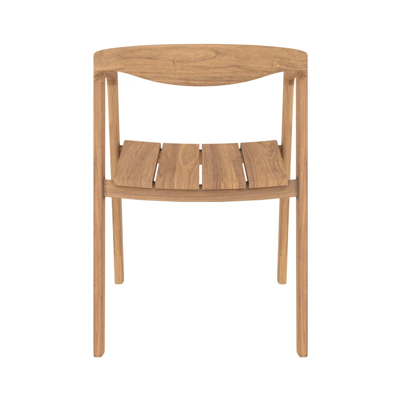 Chaise de jardin Kora en bois de teck massif
