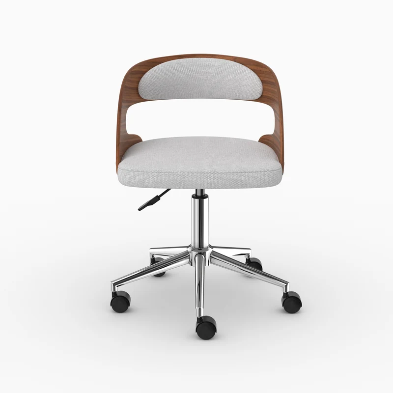 Chaise de bureau Louis gris clair