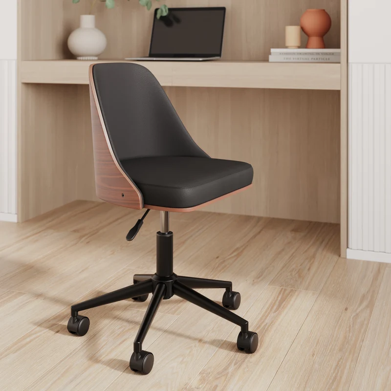 Chaise de bureau Georges noire
