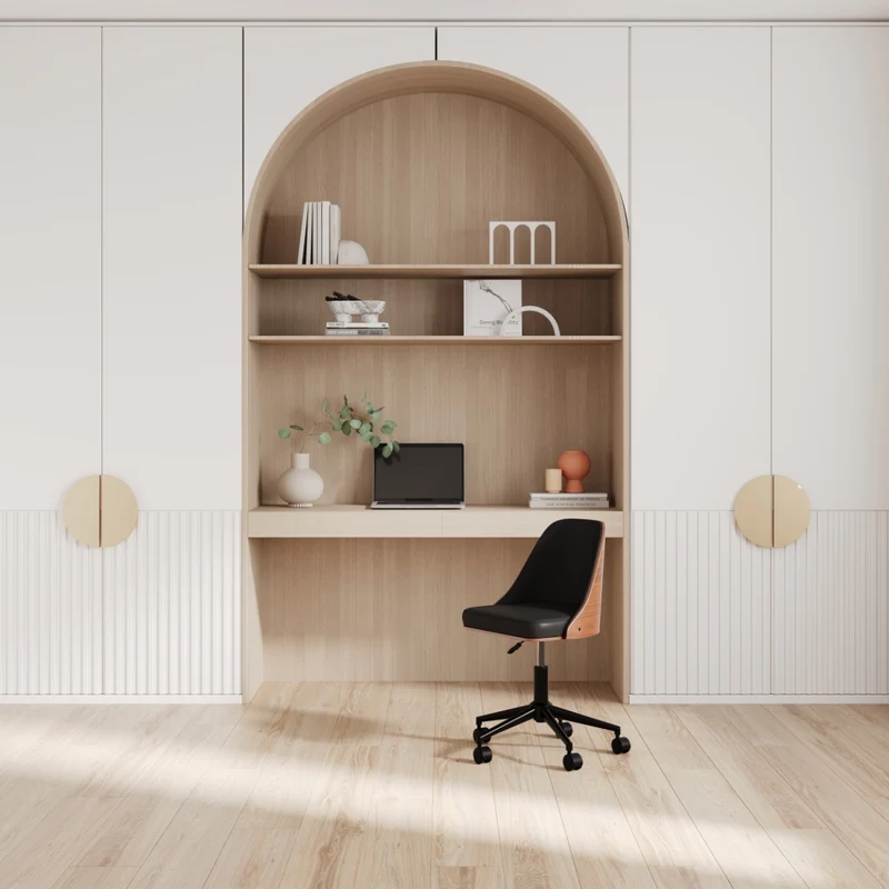 Chaise de bureau Georges noire
